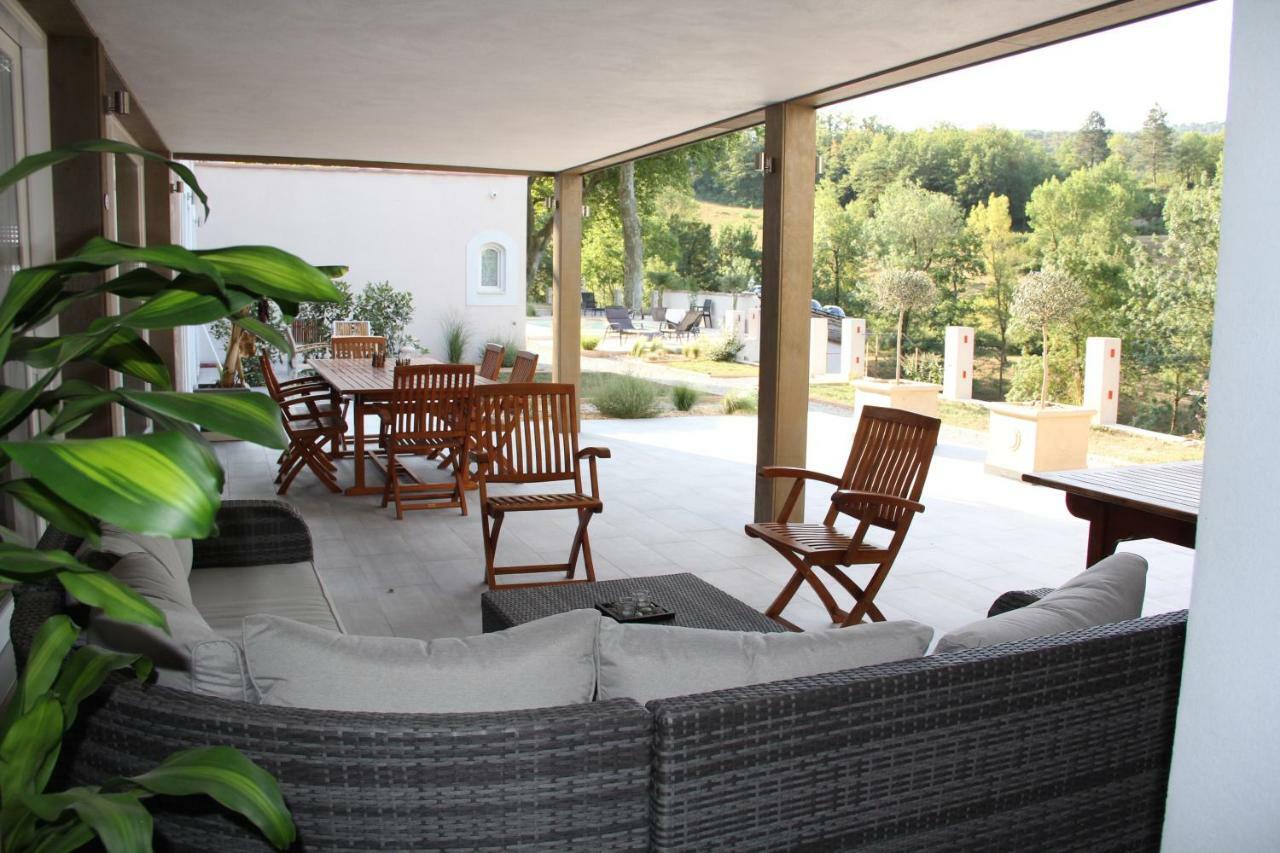 Les Jardins De Soulane B&B - Adults Only Belcastel-et-Buc ภายนอก รูปภาพ